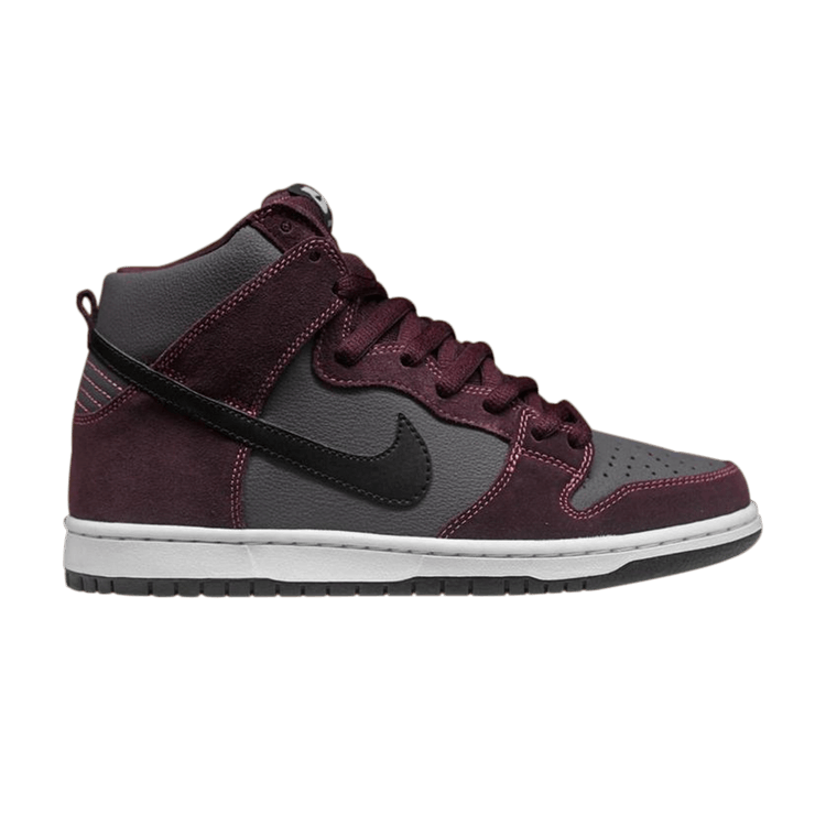 Nike SB Dunk High Deep Burgundy Gridiron