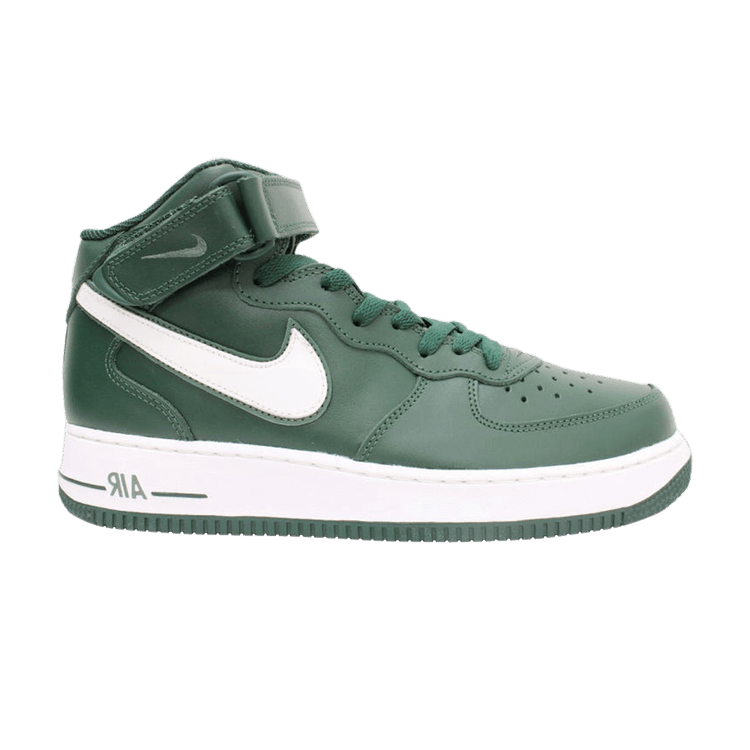 Nike Air Force 1 Mid Black Forest Green