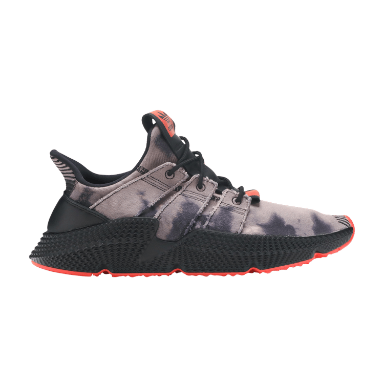 adidas Prophere Bleached Black Solar Red