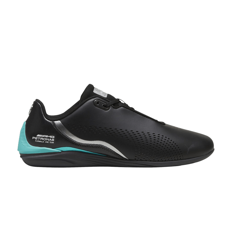 Puma Drift Cat Decima Mercedes AMG Petronas F1 Black Flat Dark Gray