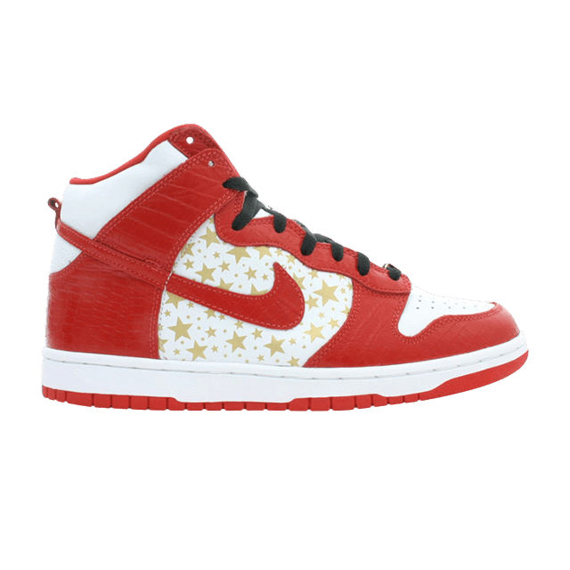 Nike Dunk High Pro SB Supreme Red Stars