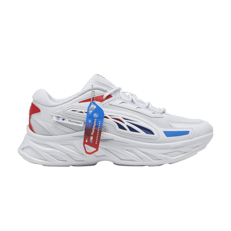 Puma Exotek Nitro BMW Motorsport Silver Mist Pop Red Cool Cobalt