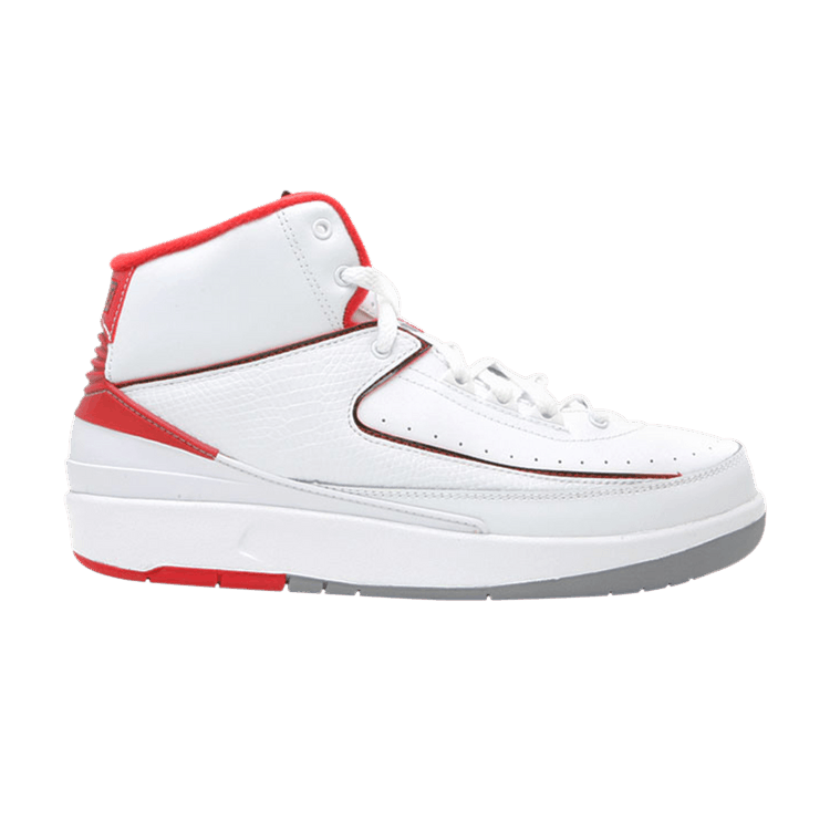 Jordan 2 Retro White Red CDP (2008) (GS)