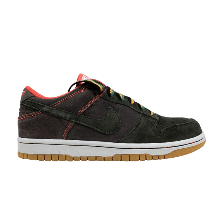 Nike Dunk Low Newsprint/Dark Army-Gum Light Brown (Women's)