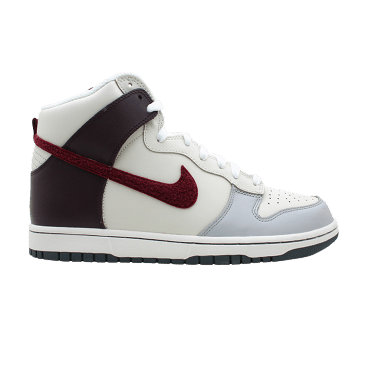 Nike Dunk High Neutral Grey/Deep Garnet-Sail