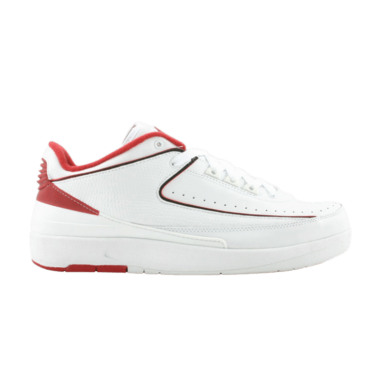 Jordan 2 Retro Low White Varsity Red