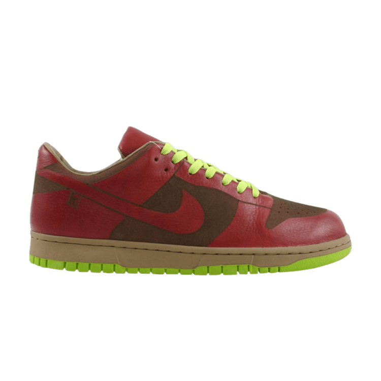 Nike Dunk Low 1-Piece Laser Varsity Red Chartreuse