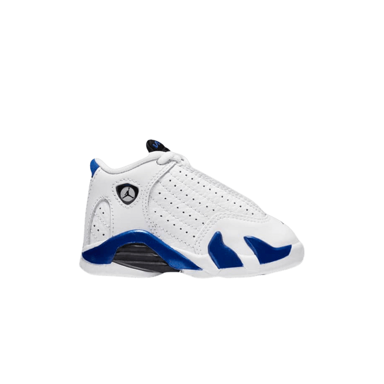 Jordan 14 Retro White Hyper Royal (TD)