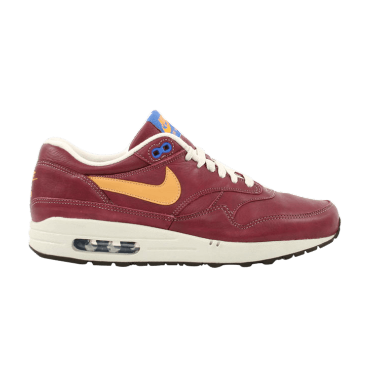 Nike Air Max 1 Team Red Gold Leaf