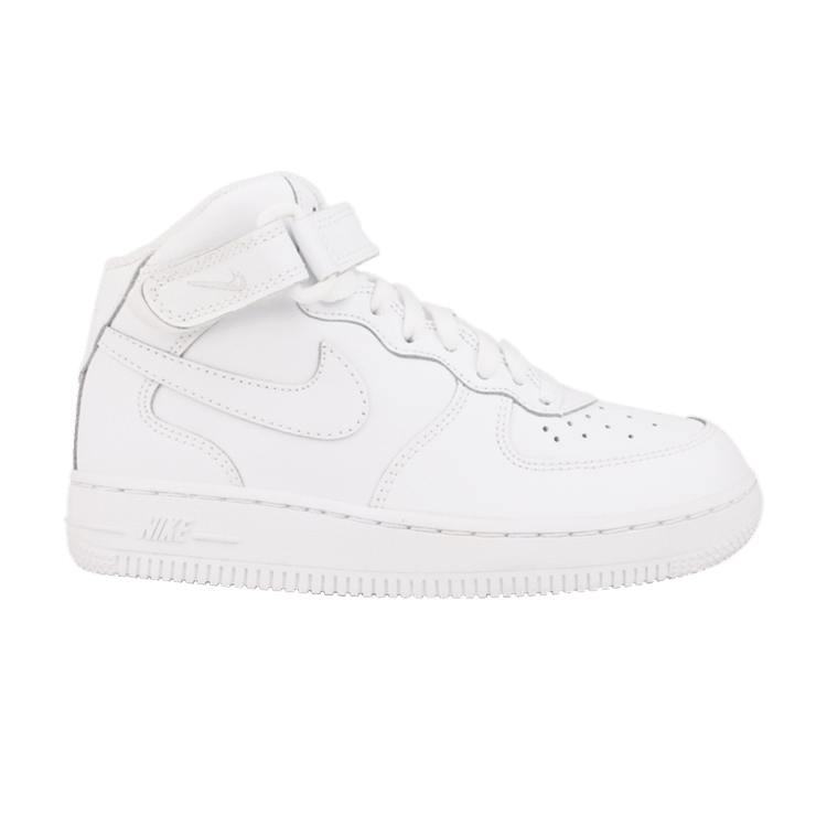 Nike Air Force 1 Mid White (PS)