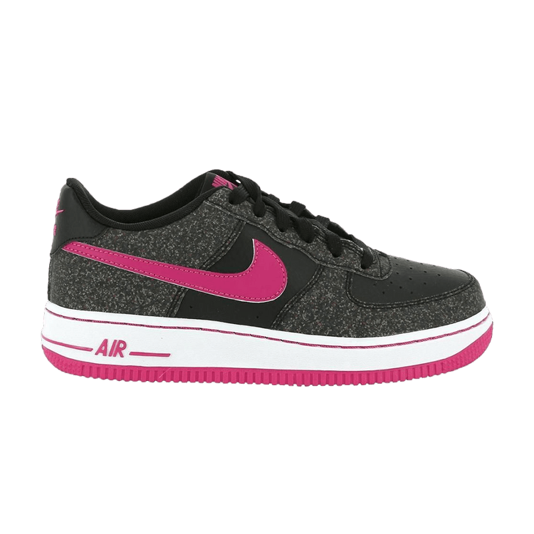 Nike Air Force 1 Low Black Vivid Pink (GS)