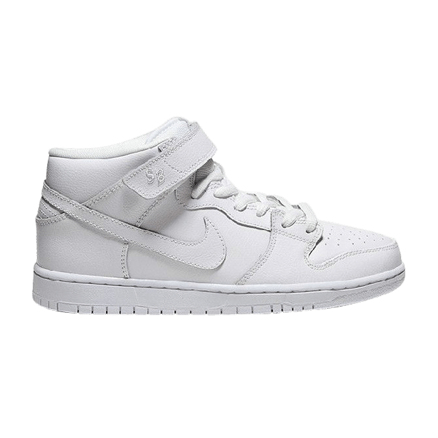 Nike SB Dunk Mid Pro White Light Base Grey