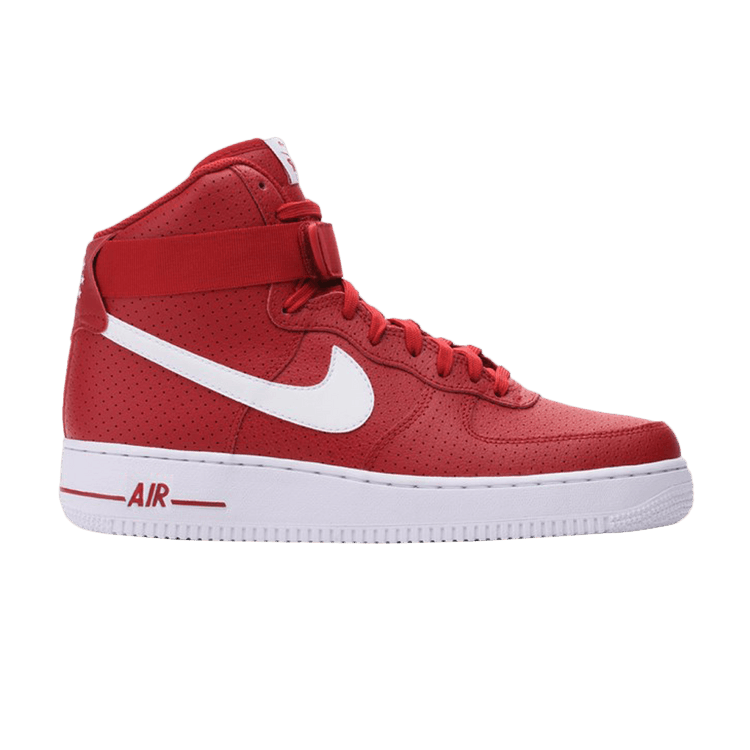 Nike Air Force 1 High Gym Red Perforated