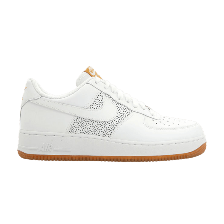 Nike Air Force 1 Low Perforated Sidepanels White Gum