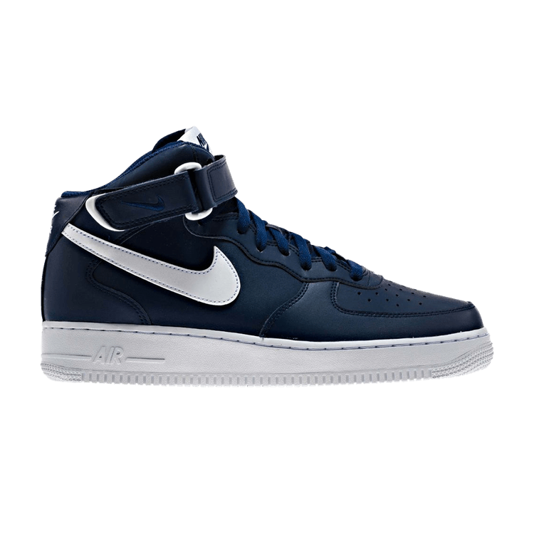 Nike Air Force 1 Mid Midnight Navy White