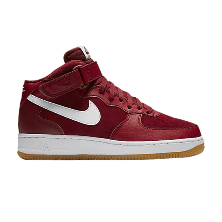 Nike Air Force 1 Mid '07 Team Red White