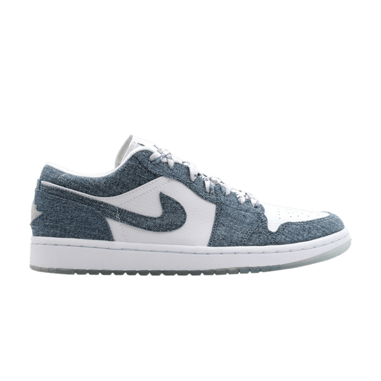 Jordan 1 Retro Low Canvas White Denim (Women's)