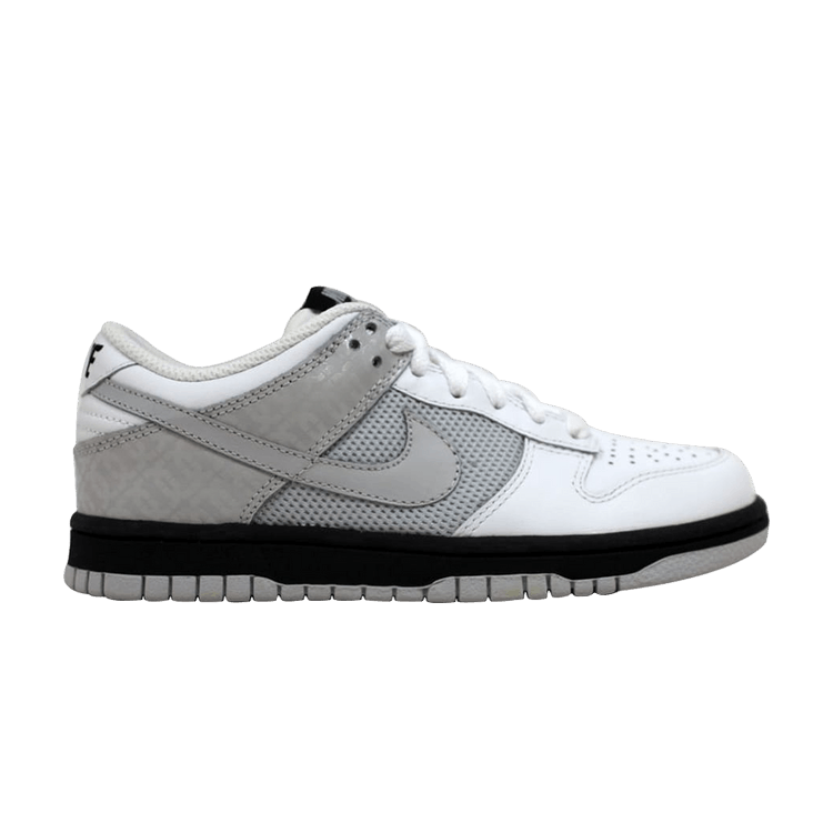 Nike Dunk Low White/Neutral Grey-Black (Women's)