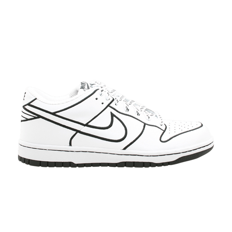 Nike Dunk Low 1 Piece White/White-Black (Women's)