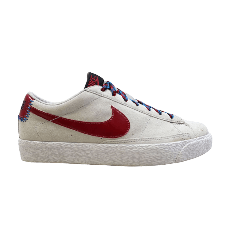 Nike Blazer Low Premium Granite/Deep Red-Black-White