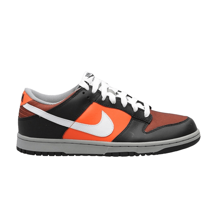 Nike Dunk Low Orange Blaze White Black