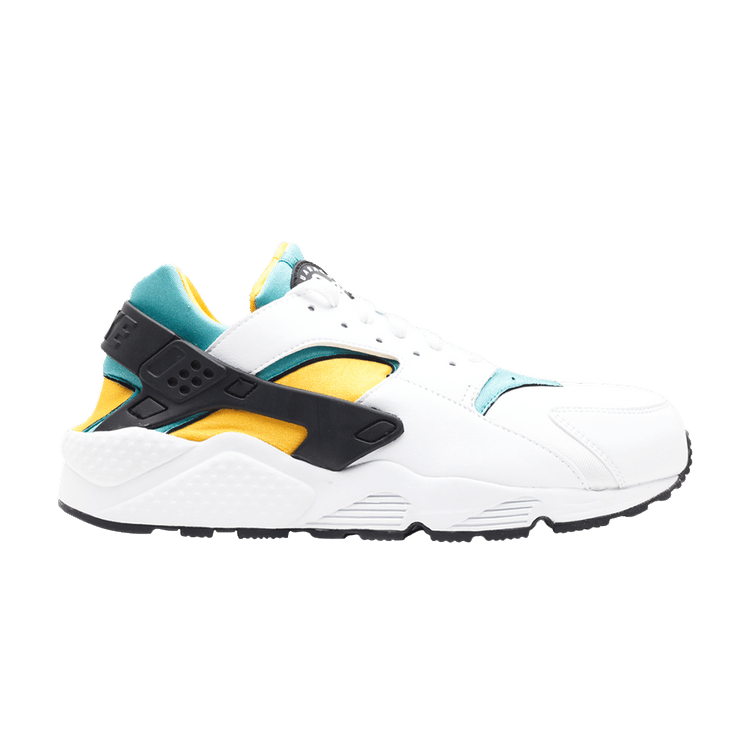 Nike Air Huarache White Turquoise Gold