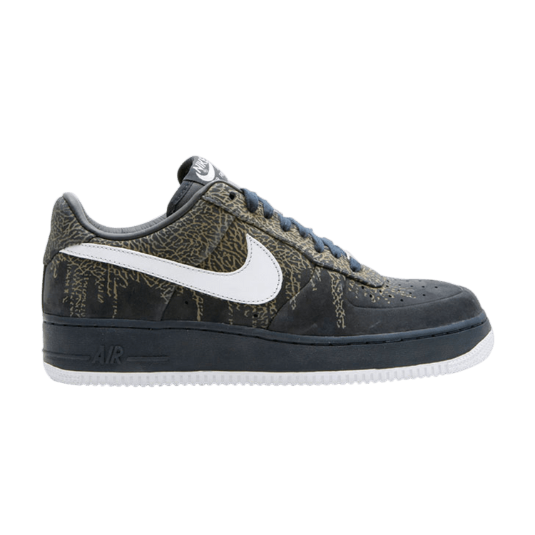 Nike Air Force 1 Low Elephant Print Dark Obsidian