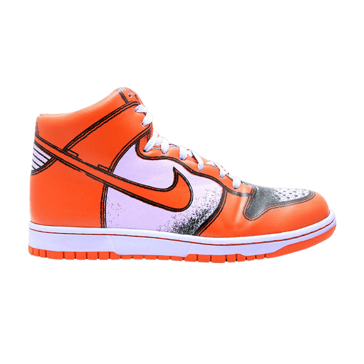 Nike Dunk High 1 Piece Premium Lilac Ice Deep Orange