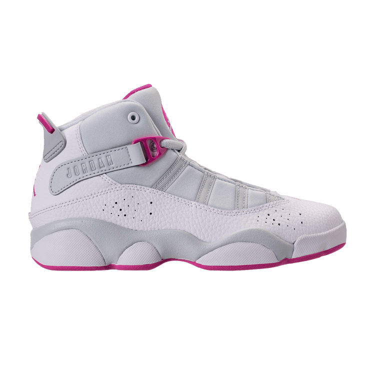 Jordan 6 Rings Pure Platinum Fuchsia Blast (PS)