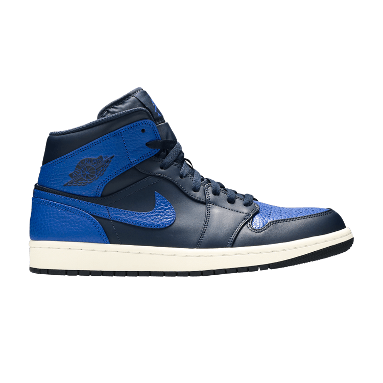 Jordan 1 Mid Obsidian Game Royal