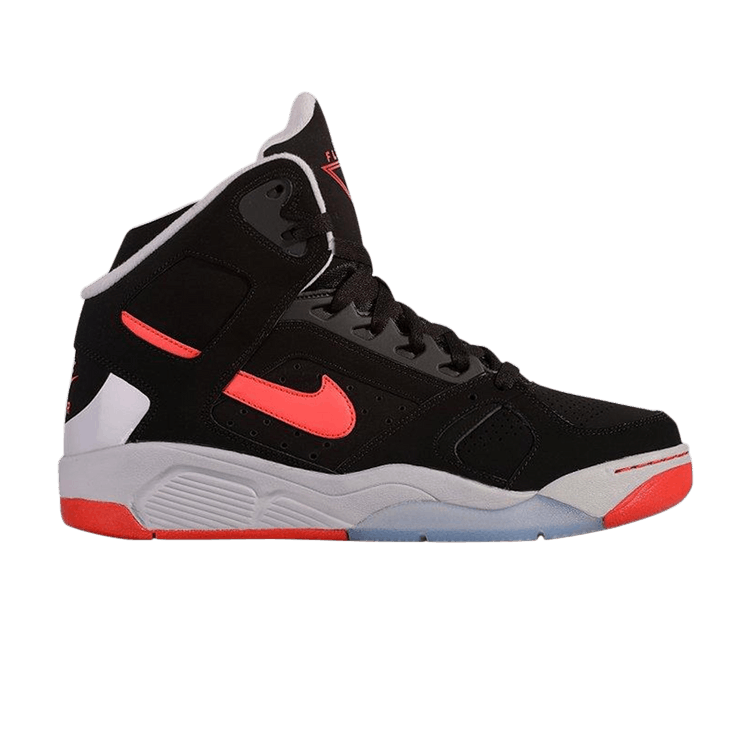 Nike Air Flight Lite High Black Red Grey