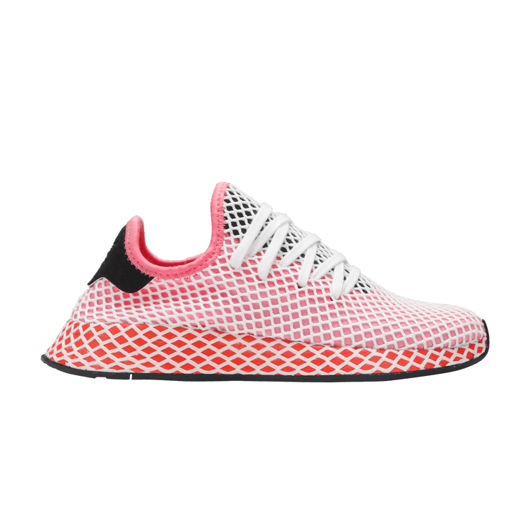 adidas Deerupt Core Black Chalk Pink (Women's)