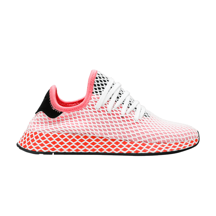 adidas Deerupt Chalk Pink Bold Orange (Women's)