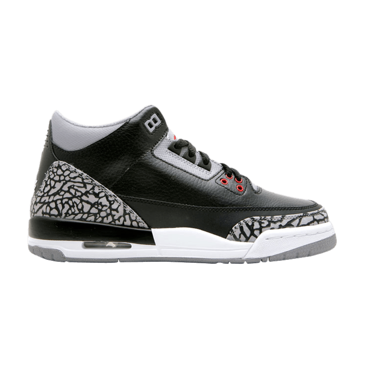 Jordan 3 Retro Black Cement CDP (2008) (GS)