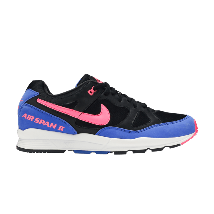 Nike Air Span 2 Black Hyper Pink Hyper Royal