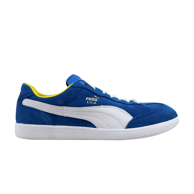 Puma Liga Suede French Blue/White-Vibrant Yellow