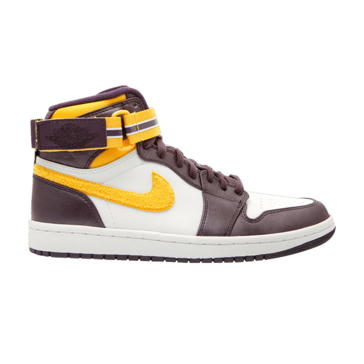 Jordan 1 Retro High Strap Grand Purple Varsity Maize