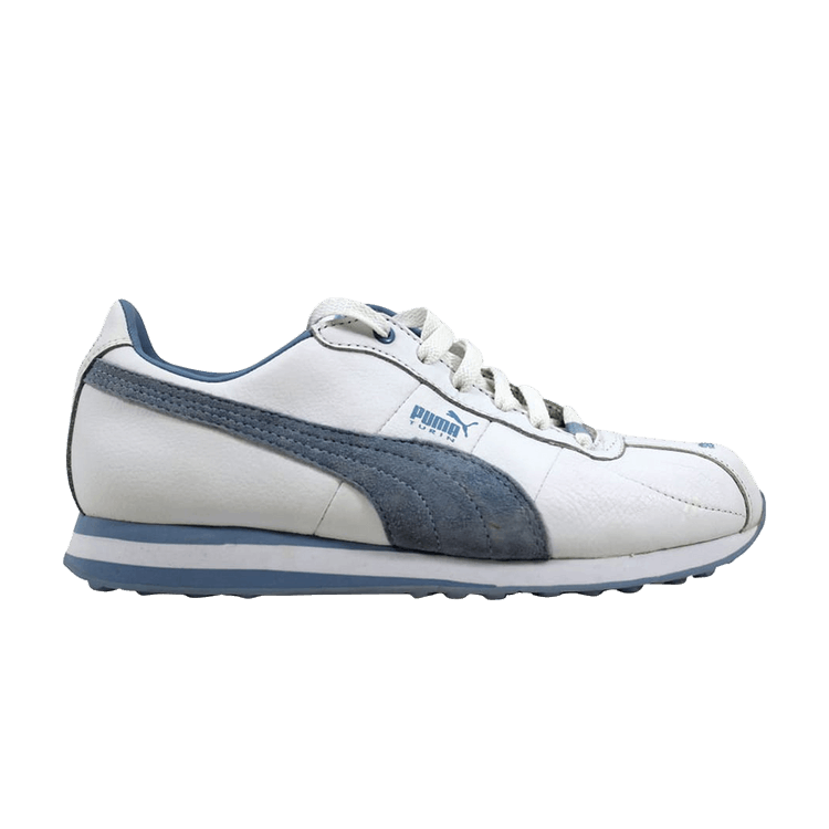 Puma Turin Leather White Blue Fog  (Women's)