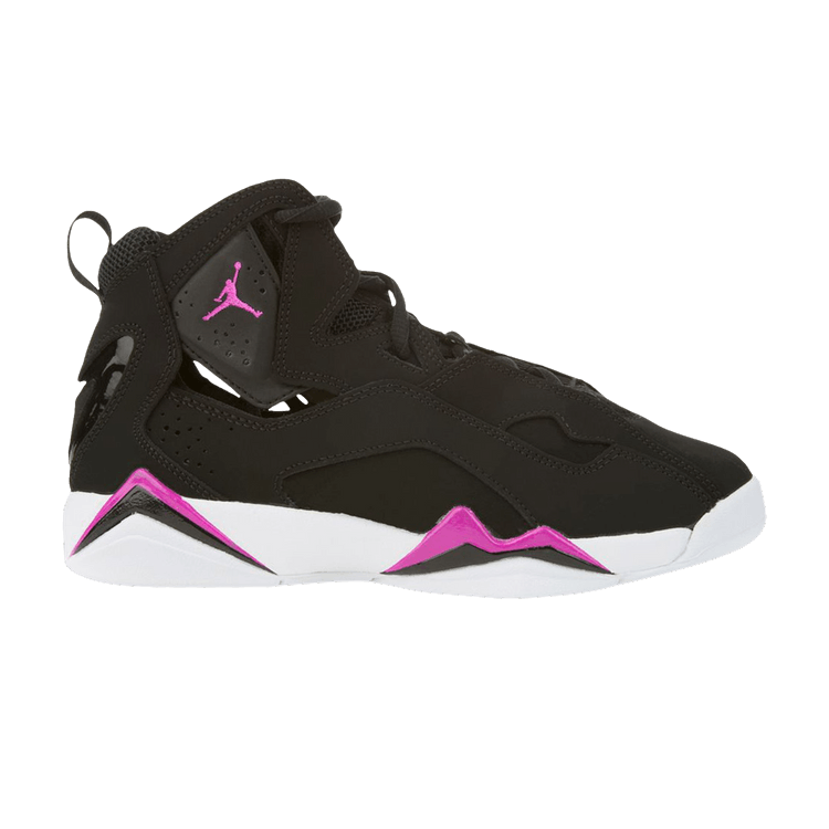 Jordan True Flight Black Fuchsia Blast White (GS)