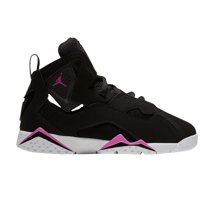 Jordan True Flight Black Fuchsia Blast White (PS)