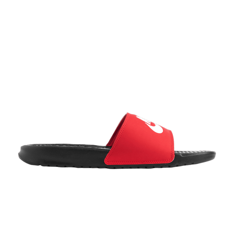 Nike Benassi JDI Black White Red