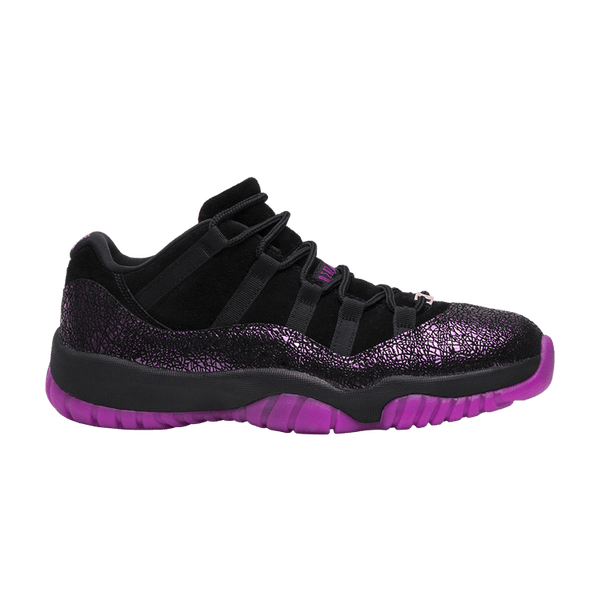 purple air jordans 11