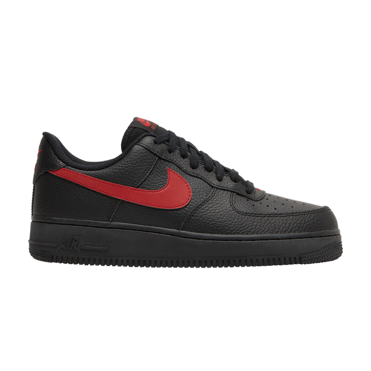 Nike Air Force 1 Low Black University Red