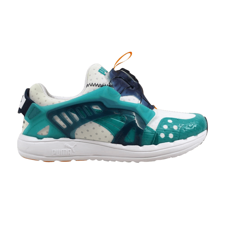 Puma Disc Blaze Lite Tech White/Bluegrass-Blue Wing-Zinnia