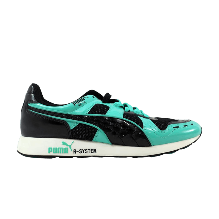 Puma RS100 Opulence Black/Electric Green