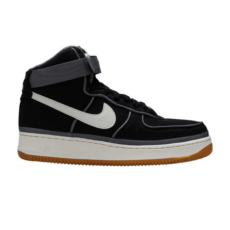 Nike Air Force 1 High '07 LV8 Black Sail Team Orange