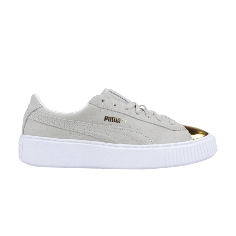 Puma Suede Platform Gold Gold  (Women's)