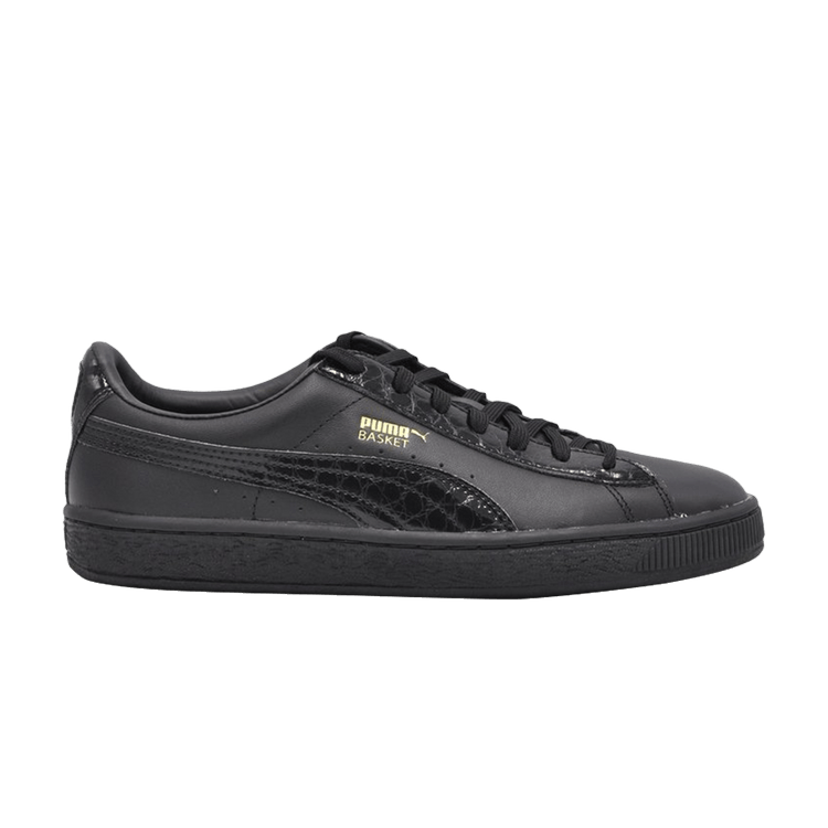 Puma Basket Classic Animal Croc Puma Black