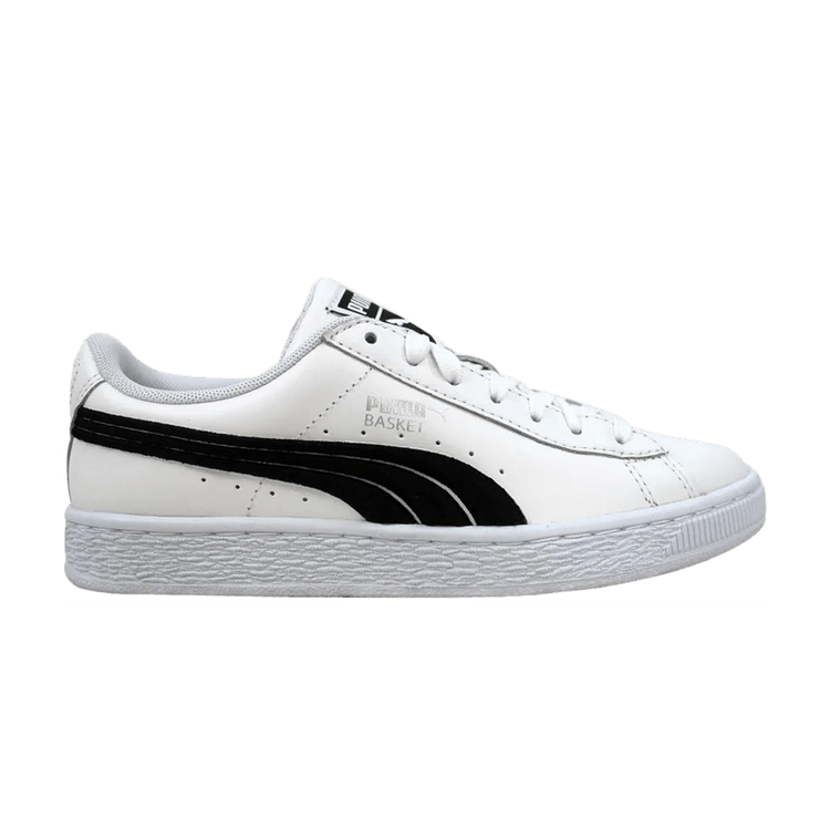 Puma Basket Classic Badge White