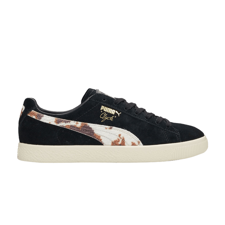 Puma Clyde Packer Shoes Cow Suit Black